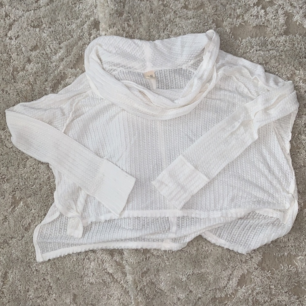 White off the shoulder top